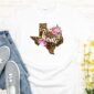 texas home white tshirt