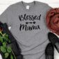 Blessed Mama Grey tee