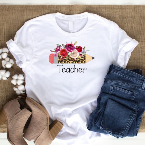 Teacher Pencil Tee