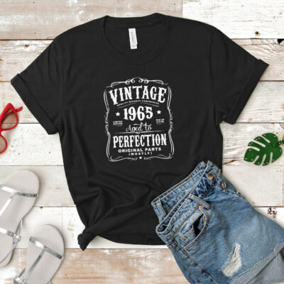 Vintage - Aged To Perfection - Birthday Tee