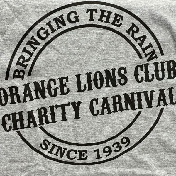 Orange Lions Club Charity Carnival Tee