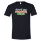 Throw Me Something Mister mardi gras black tee