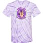 Mardi like a rockstart - lavendar tie dye tee