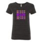 Here for the beads - eco black tee