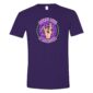 Mardi like a rockstart - purple tee