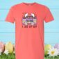 Easter Hip Hop Tee - Coral