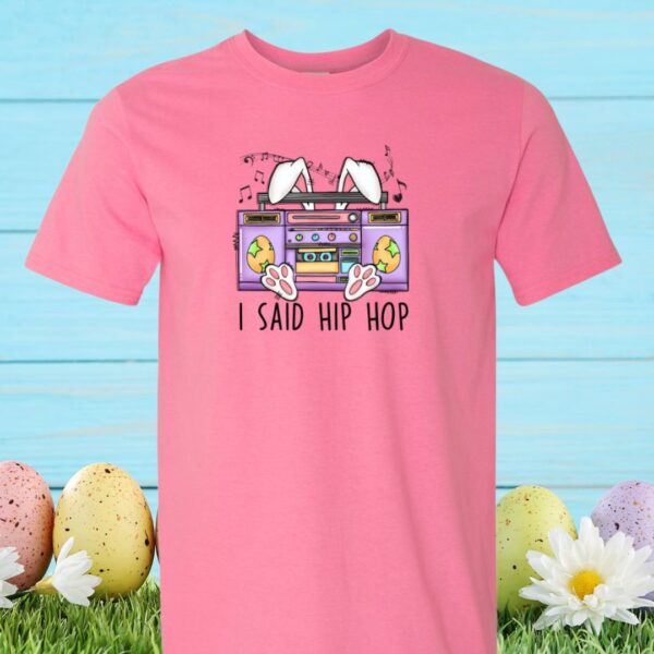 Easter Hip Hop Tee - Azalea Pink