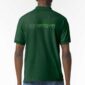 CountryLand Properties short-sleeve polo - forest green back