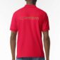 CountryLand Properties short-sleeve polo - red back