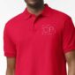 CountryLand Properties short-sleeve polo - red front