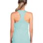 back of cancun blue tank top - racerback