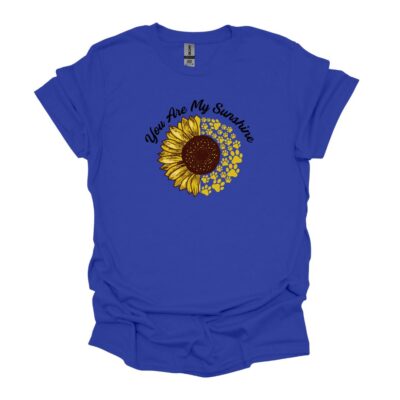 You Are My Sunshine Royal Blue Tee