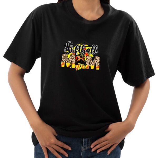 Softball Mom black tee