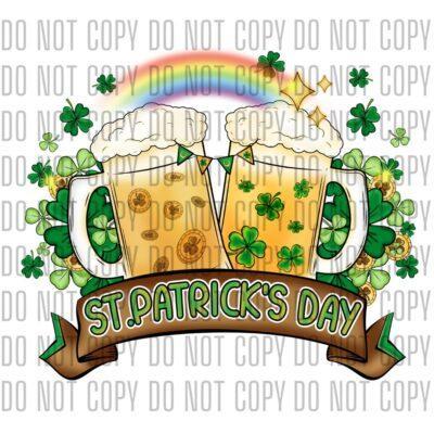 St. Patrick's Day - beer mugs