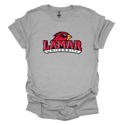 Lamar University sport grey tee