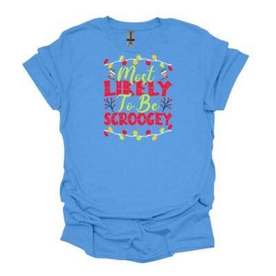 Most Likely To Be Scroogey - iris tee