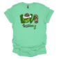 Love Grinchmas mint green tee