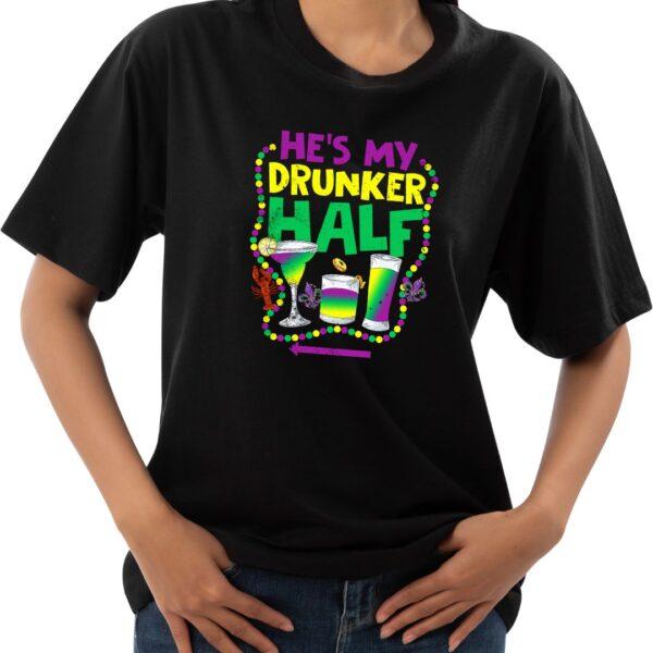 He's My Drunker Half - Back tee