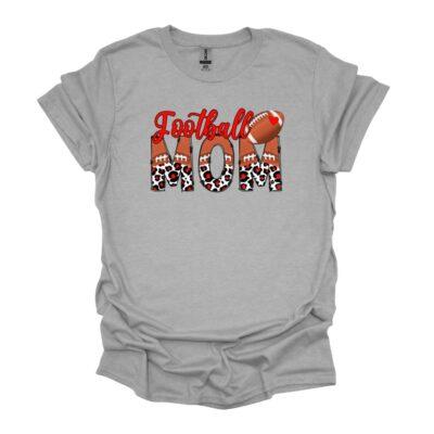 Football Mom Sport Grey Tee