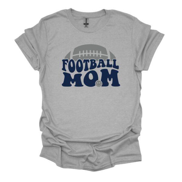 Mustang Mom Smile Face tee