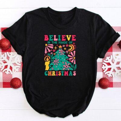 Believe in the magic of Christmas tee