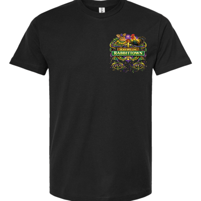 Starks 5th Annual Mardi Gras Memorial Chicken Run Krewe Tee