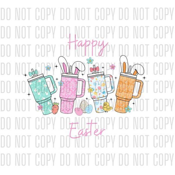 Happy Easter Tumbler design