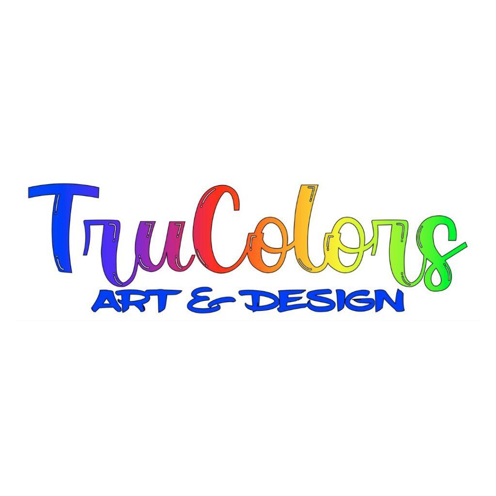 TruColors Art and Design company logo - DTF, embroidery, banners, stickers