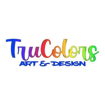 TruColors Art and Design company logo - DTF, embroidery, banners, stickers